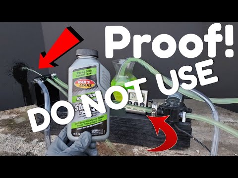 video-linktoworks-DO NOT USE Bars radiator stop leak?