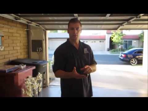 how to line up garage door sensors