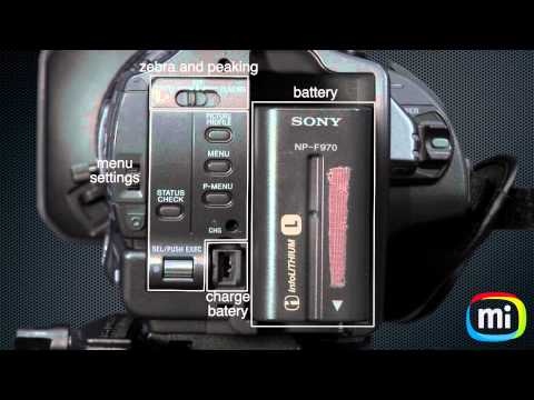 Sony HDR-FX1E Tutorial 1 - Overview