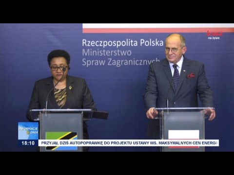 Min. Z Rau: Tanzania to jeden z najważniejszych partnerów Polski w Afryce Subsaharyjskiej