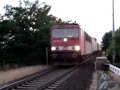 155ziger DDR LOK Ausfahrt Bahnhof Salzwedel Richtung Stendal