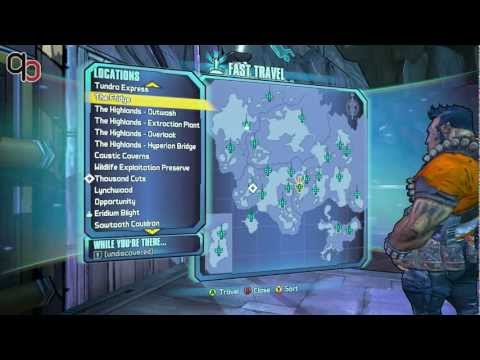 how to discover undiscovered challenges in borderlands 2