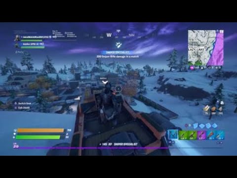 Fortnite 281m Sniper Knockdown Shot