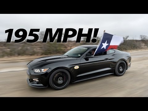 Hennessey Mustang HPE700 2015 corre a 314 km/h
