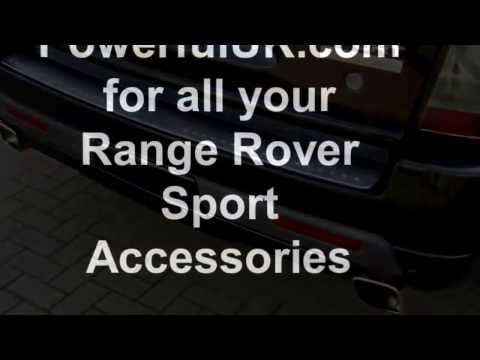 How to fit Range Rover Sport rear bumper step trim   ( replacement type )