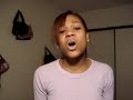 Carissa Singing Lift Every Voice and Sing
