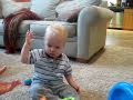 Luke's new ball trick