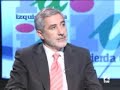 Llamazares entrevistado despu�s de su victoria