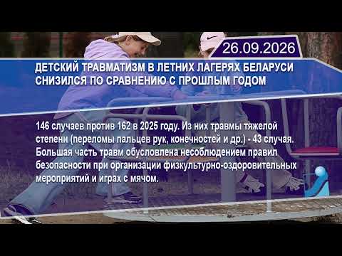 Новостная лента Телеканала Интекс 26.09.26.