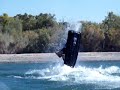 lee stone backflip on EME Q8 hull with stock Kawasaki 800 with b pipe and mag pump
