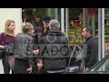 laeticia hallyday shopping and posing at colette.