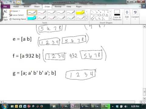 how to create a vector in matlab