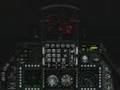 F-16 night zero visibility ILS landing training
