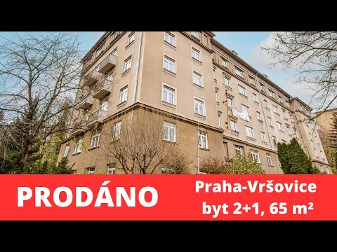 Video Prodej bytu 2+1, 65 m2, Praha 10 - Vršovice, ulice Volyňská