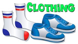  Clothing Lesson  - Teach Names of Clothes Kids Le