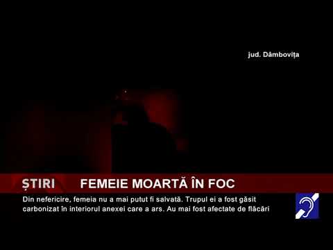 Foc ucigaș, în Dâmbovița