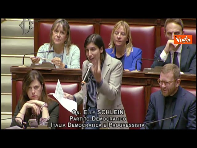 Schlein: "Sulla Flotilla Meloni megalomane. Fa la vittima da tre anni e divide il Paese"