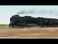 UP 844 pulling the 2010 Lionel Collectors Club northbound to Cheyenne July 26, 2010
