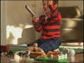 kid playin with moms toy