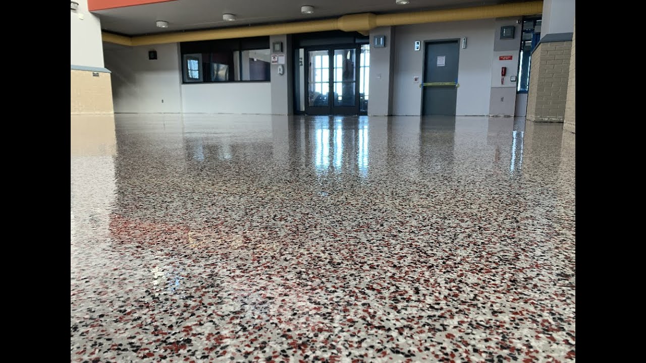 Epoxy Flake Floor Completed Walkthrough / What To Expect From Our Work