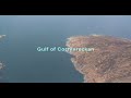 Corryvreckan Whirlpool to Oban from the air