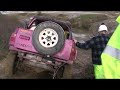 Hull 4x4 down the rollypoly slope