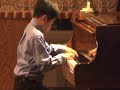 Lucas' spring recital