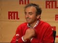 eric zemmour vous donne d�sormais rendez-vous sur l'antenne de rtl. chaque jour de la semaine, le chroniqueur s'invite dans la matinale de vincent parizot pour marquer de la pointe de sa plume l'actualit� du jour. 
