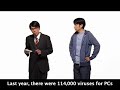 Japanese Get A Mac CM 3 Subtitled \"Viruses\"