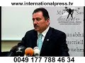 gectigimiz gunlerde  Berlin'de düzenlenen ''Çanakkale Geçilmez, Kınalı Kuzular Buluşuyor'' adlı programa katilan BBP Genel Başkanı Muhsin Yazıcıoğlu,daha sonra berlin musiadda vatandaslar ile bir araya geldi. Yazıcıoğlu, burada yaptığı konuşmada, Türkiye'de bölücü çabaların olduğunu ifade ederek, ''Çanakkale bugün bir kez daha geçilmek isteniyor. Bu kez başka bir şekilde geçilmek isteniyor. Bizi Türk-Kürt diye bölmek istiyorlar, Alevi-Sünni diye bölmek istiyorlar. Halbuki biz Türk'üz, Türkmen'iz, Çerkez'iz, Boşnak'ız, Azeri'yiz, Alevi'yiz, ancak hepimiz birlikte bir Türk milletiyiz. Vatanımız bir, bayrağımız bir, devletimiz bir, dinimiz bir, kıblemiz bir, secdemiz bir, kitabımız, peygamberimiz bir, Allahımız bir. Bizi Çanakkale'de yenemeyenler, Sevr'i bize dayatıp kabul ettiremeyenler bu defa bizi bölüp birbirimize düşürerek bunu başarmak istiyorlar'' dedi..
