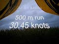 Speed kitesurfing, foulney Island, Barrow in Furness,