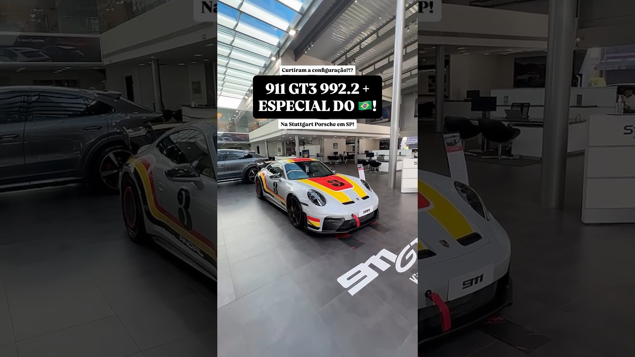 911 GT3 992.2 + ESPECIAL do BRASIL!