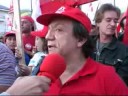 Manifestaci�n corta la N-120 tres horas en Quiroga