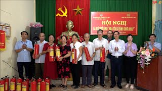 Hội Nông dân phường Tây Sơn tổ chức Ra mắt mô hình “Nhà tôi có bình chữa cháy”.