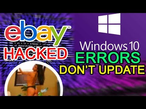 Hackers post nude woman on Ebay | How to stop Windows 10 updates
