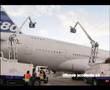 A380 deicing check at LHR