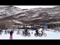 Click here to watch this video Winter Teva Games Snow Bike Crit first climb