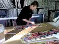 Bosch aan het plakken (belettering) Bosch aan het plakken (belettering)