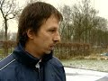 Koek en zopie op ijsbaan in de tuin in Klundert