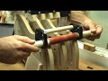 Luthier and Instructor, Robert O'Brien, demonstrates the Super High Tech LMI side bender.
