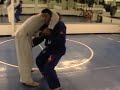BJJ Self-Defense: Gracie Barra Students practicing an escape from the Standing Guillotine