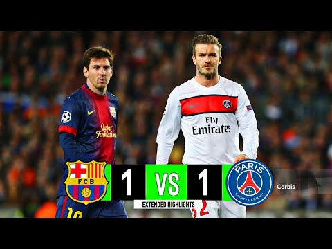 FC Barcelona 1-1 FC PSG Paris Saint Germain