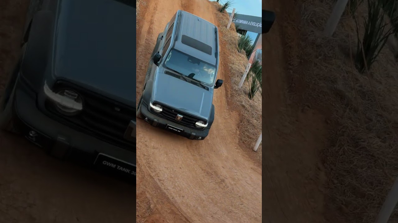 GWM Tank 300 HyBR-Flex na AgroBrasília 2026: 394 cv e 4x4 Híbrido Flex