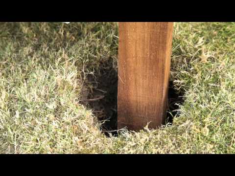 how to repair fence post