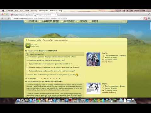 how to bid on howrse