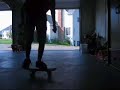 mini skateboard sesh (not a tech deck)