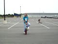 Unicycling video - random raw clip :)