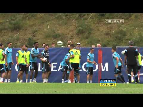 First look: New Blues in training