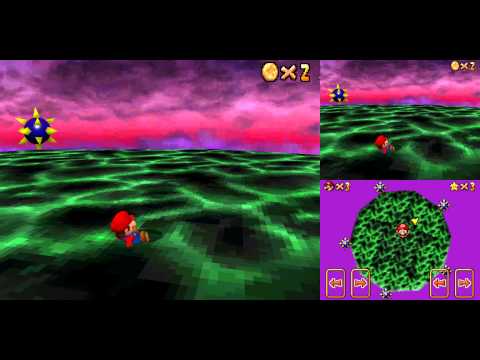 how to be mario in super mario 64 ds