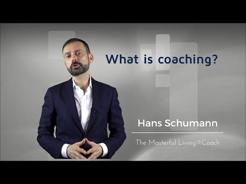 What is coaching?